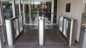 SlimLane NK NAM Security Entrance Lanes Turnstiles Automatic Systems