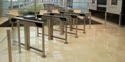 SlimLane 940-950 NAM Security Entrance Lanes Turnstiles Automatic Systems